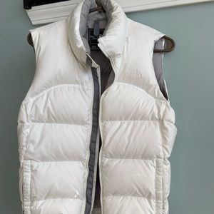 The North Face white puffer best
